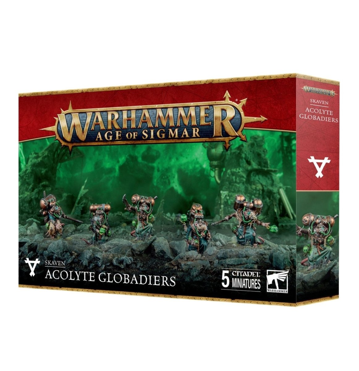 Games Workshop Age of Sigmar Skaven Acolyte Globadiers box front