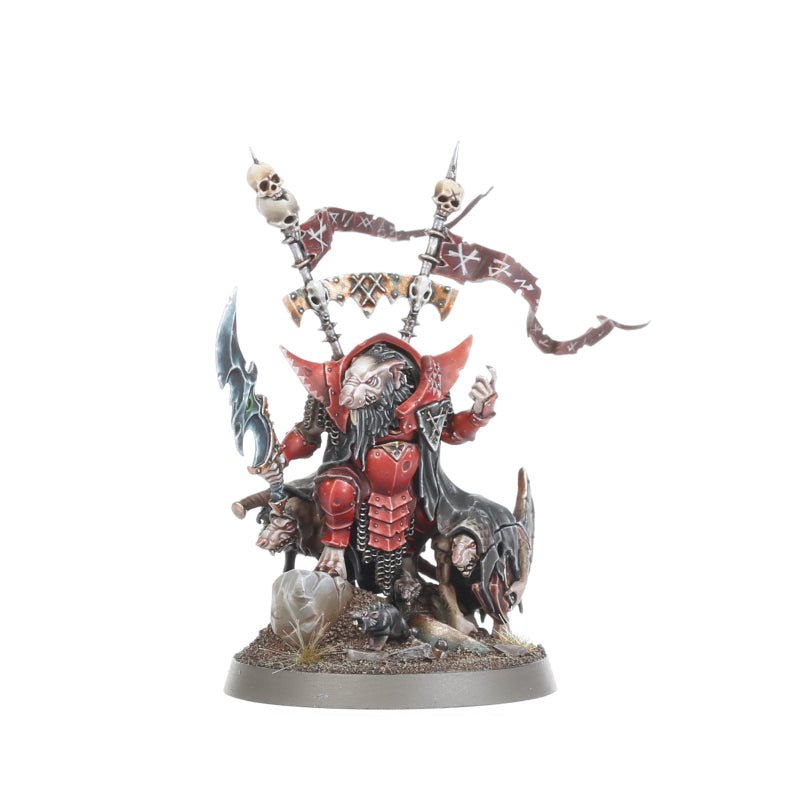 Skaven: Krittok Foulblade painted miniature - Loaded Dice
