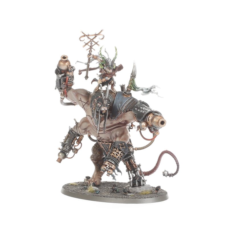 Skaven: Thanquol on Boneripper painted miniature - Loaded Dice