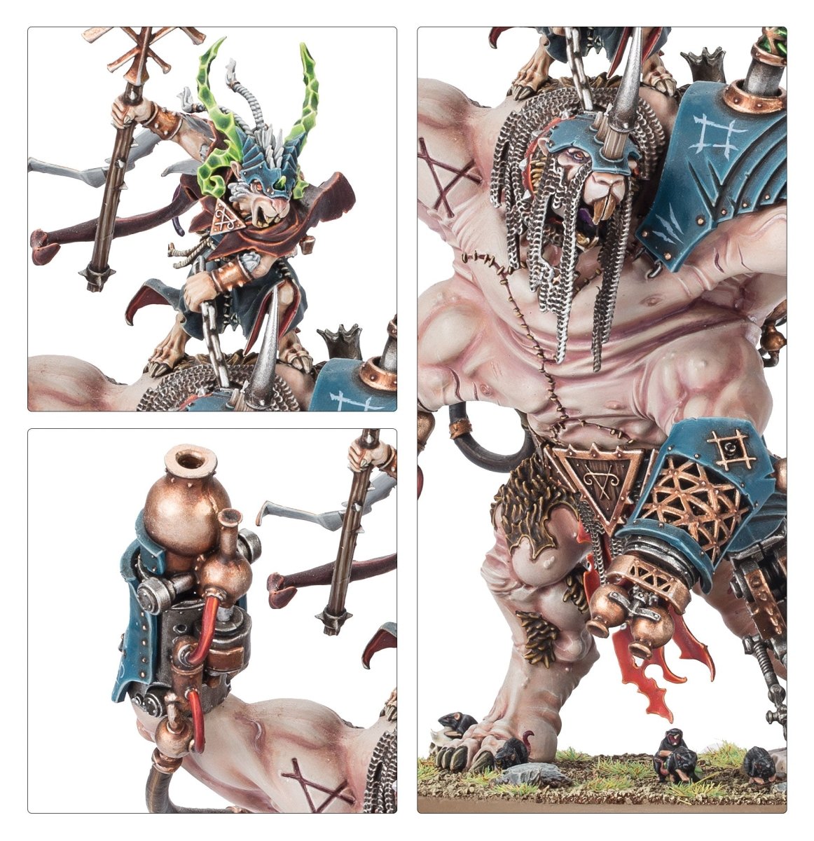 Skaven: Thanquol on Boneripper - Loaded Dice