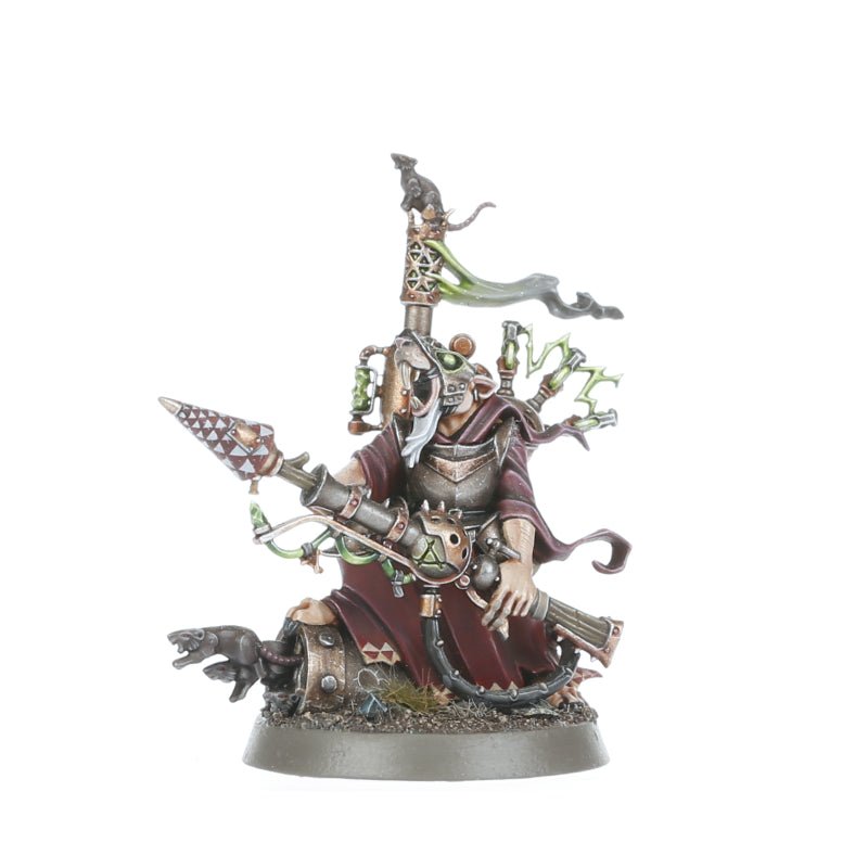 Skaven: Warlock Bombardier painted miniature - Loaded Dice