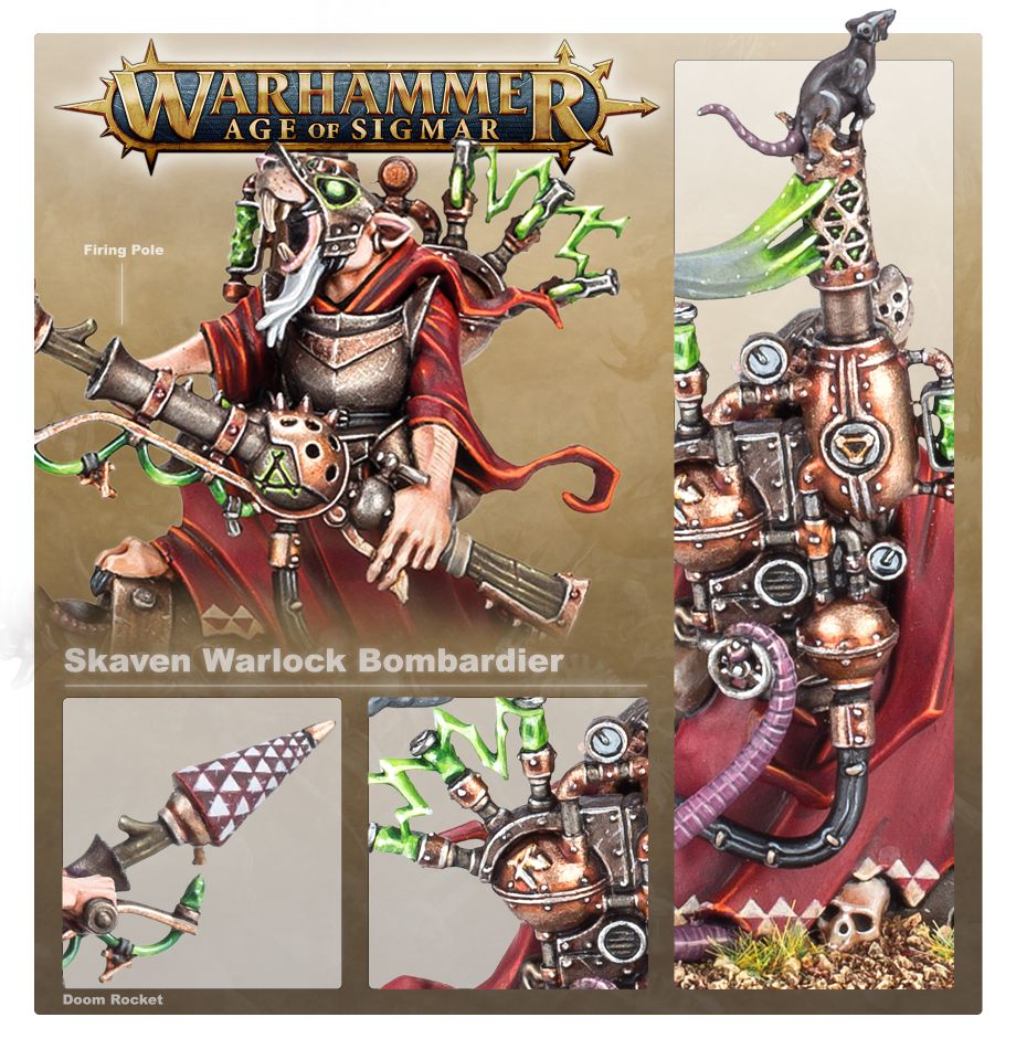 Skaven: Warlock Bombardier - Loaded Dice