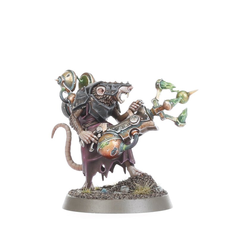 Skaven: Warlock Galvaneer painted miniature - Loaded Dice