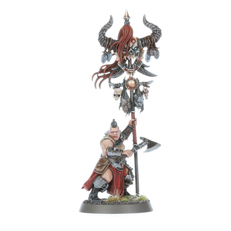 Slaves to Darkness: Darkoath Marauders painted miniature - Loaded Dice