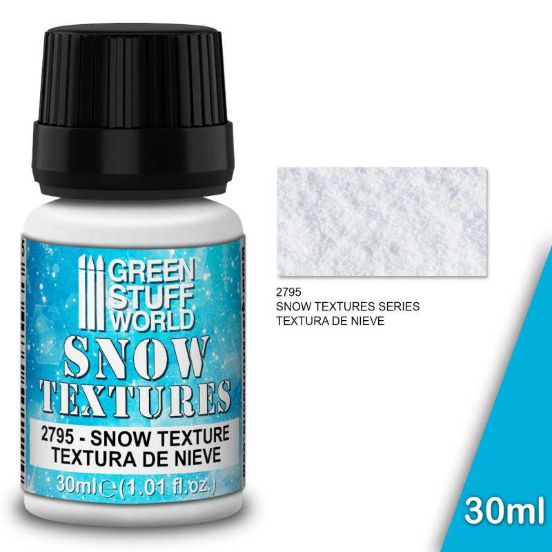 Green Stuff World Snow Textures - SNOW 30ml - Loaded Dice