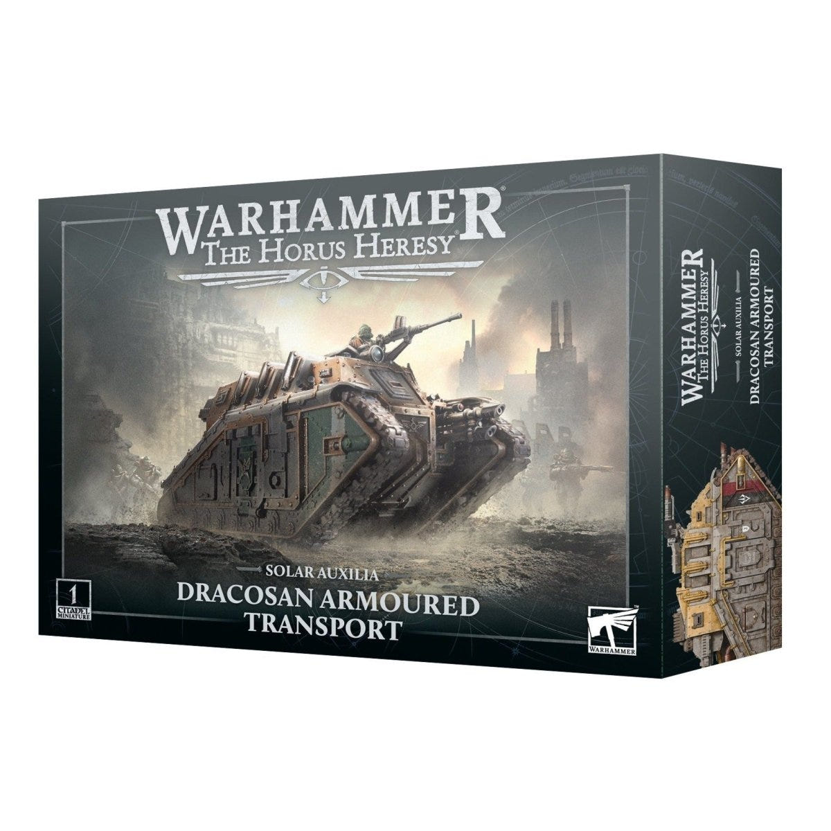 Games Workshop Horus Heresy Solar Auxilia Dracosan Armoured Transport box front
