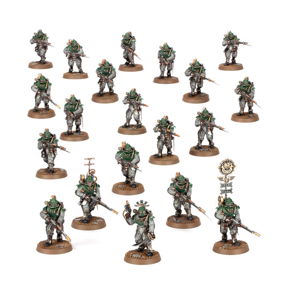 Solar Auxilia: Lasrifle Section - Loaded Dice