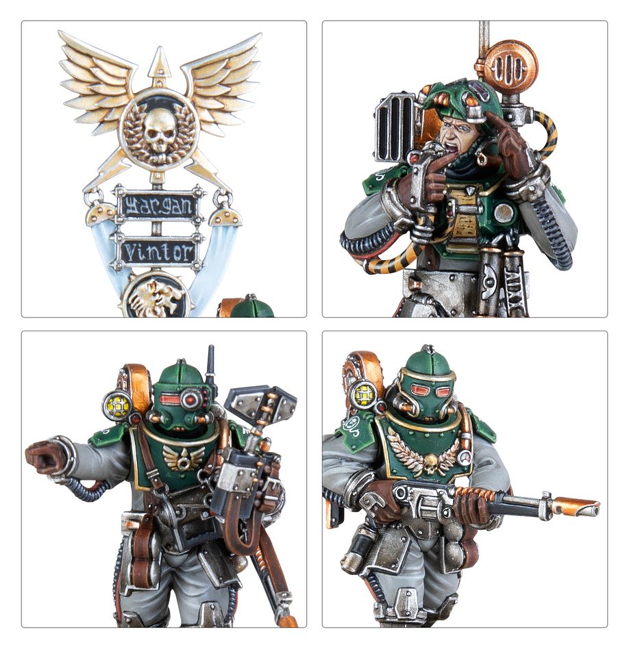 Solar Auxilia: Tactical Command Section - Loaded Dice
