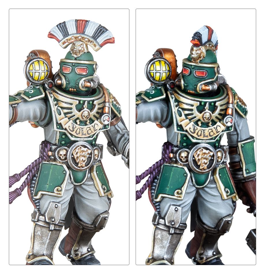 Solar Auxilia: Tactical Command Section - Loaded Dice