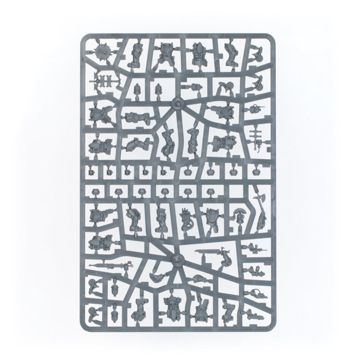 Solar Auxilia Veletaris Storm Section unpainted plastic sprue, frame 2 of 2