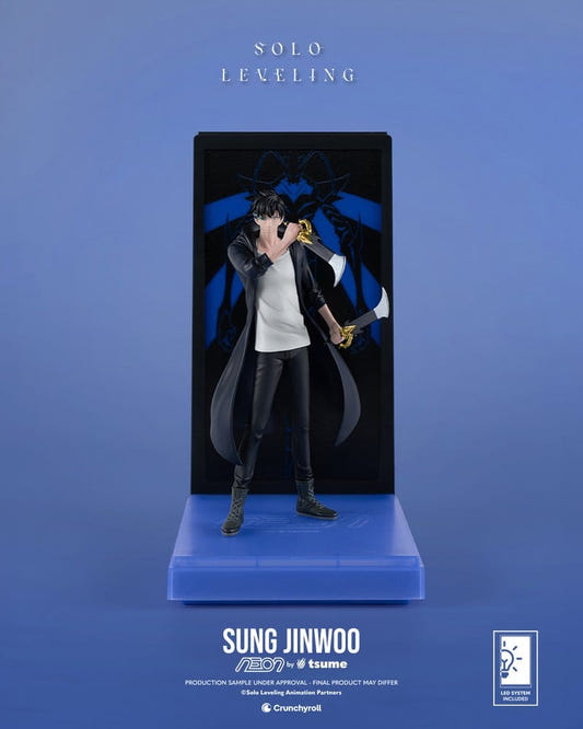 Solo Leveling Neon Figure 1/9 Sung Jinwoo 20 cm