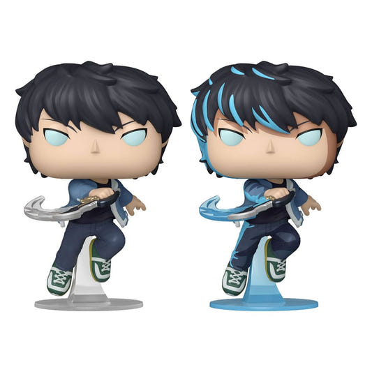 Solo Leveling POP! Animation Vinyl Figure Sung Jinwoo 9 cm – Sealed Case of 6 (with Chase chance)