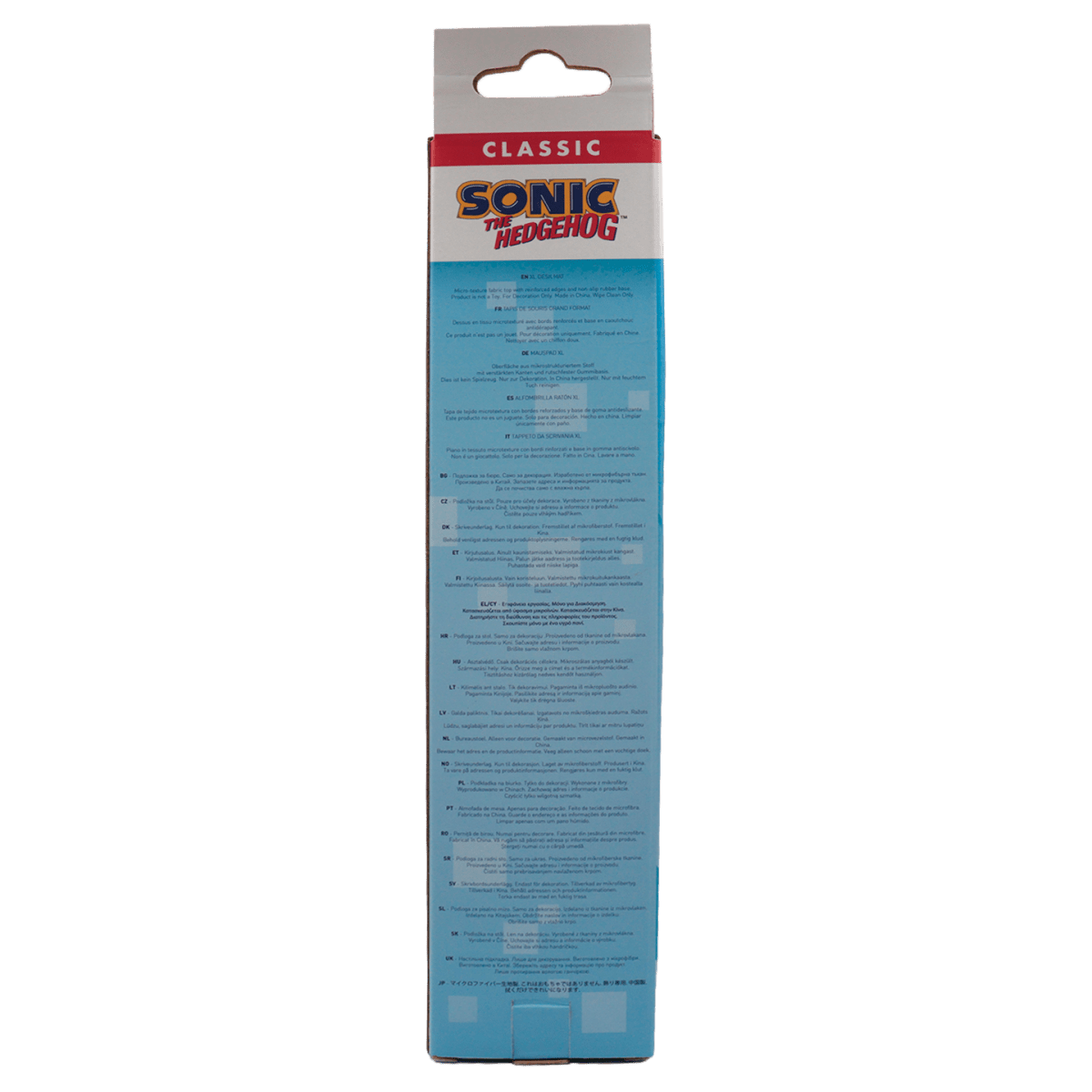 Sonic The Hedgehog – Dr. Eggman Deskpad & Coaster Set - Loaded Dice