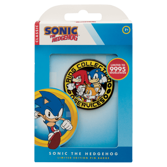 Sonic The Hedgehog – Sonic, Tails, and Knuckles Pin Badge - Loaded Dice