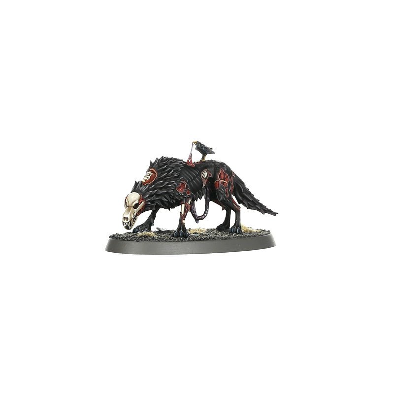 Soulblight Gravelords: Dire Wolves painted miniature - Loaded Dice