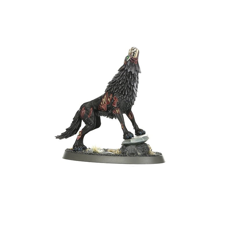 Soulblight Gravelords: Dire Wolves painted miniature - Loaded Dice