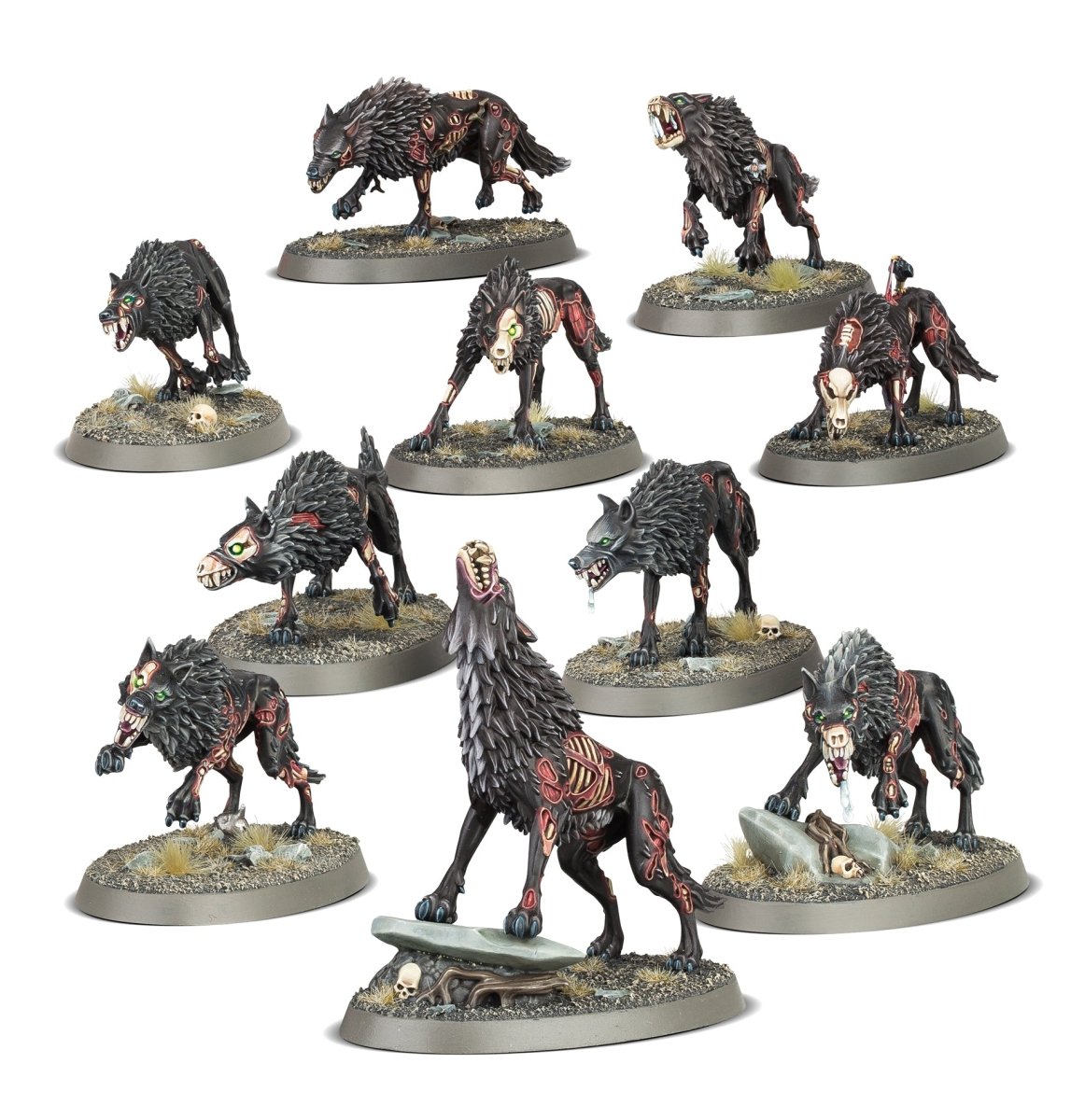 Soulblight Gravelords: Dire Wolves - Loaded Dice