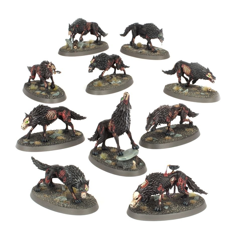 Soulblight Gravelords: Dire Wolves - Loaded Dice