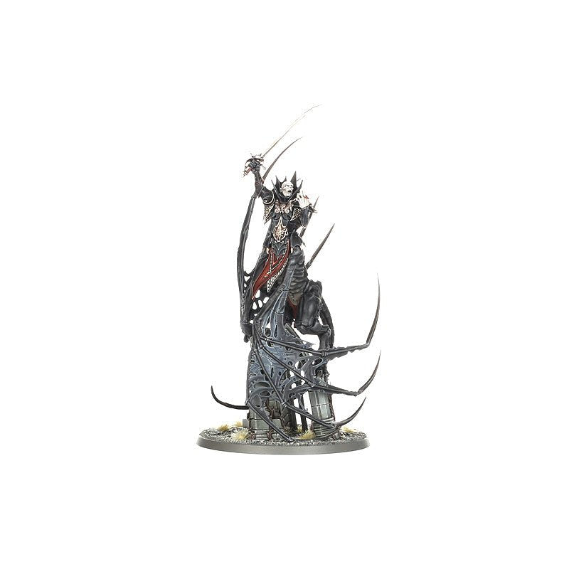 Soulblight Gravelords Lauka Vai kit alternative build painted in dark grey and blood red