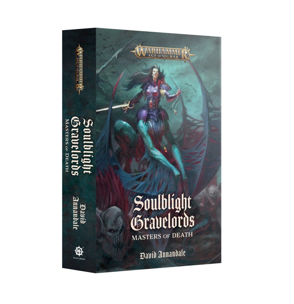 Soulblight Gravelords: Masters of Death omnibus by David Annandale, Black Library book cover