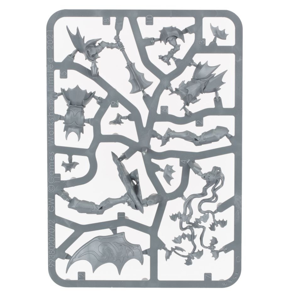 Soulblight Gravelords: Vampire Lord sprue contents - Loaded Dice