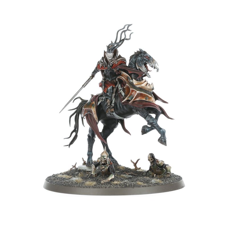 Soulblight Gravelords: Vampire Lord On Nightmare Steed painted miniature - Loaded Dice