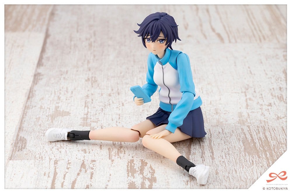 Sousai Shojo Teien Rui Saotome sitting on the floor with legs outstretched