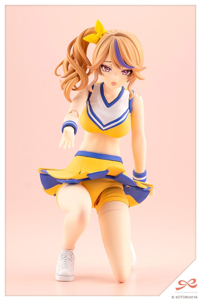 Seira Ichijo Cheerleading kit kneeling close-up with lovestruck expression