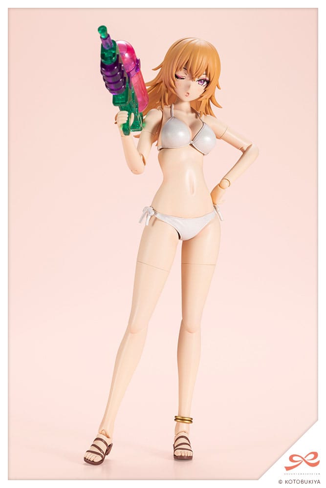 Seira Ichijo Swim Style Hair Arrange Ver. holding a pink and green water pistol