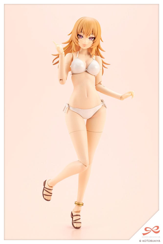 Sousai Shojo Teien Seira Ichijo Swim Style standing on one leg with playful pose