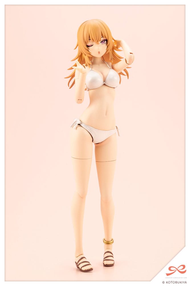 Seira Ichijo Swim Style kit posing with hand in hair and kissing face