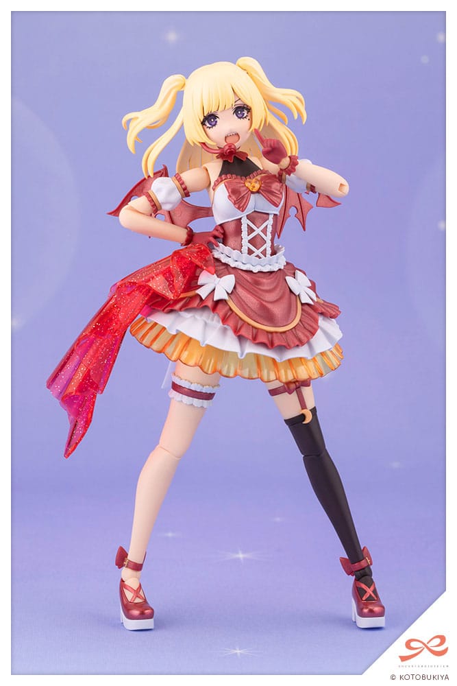 Yue Kisaragi Diva Costume Strawberry Moon posing with hands near face, front view