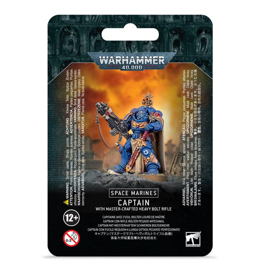 Space Marine: Captain With Master-Crafted Bolt Rifle - Loaded Dice