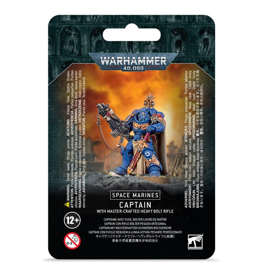 Space Marine: Captain With Master-Crafted Bolt Rifle - Loaded Dice