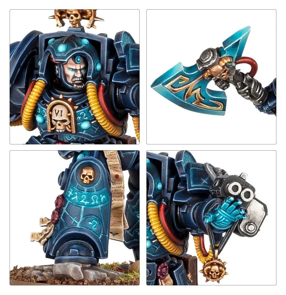 Space Marine Librarian in Terminator Armour - Loaded Dice