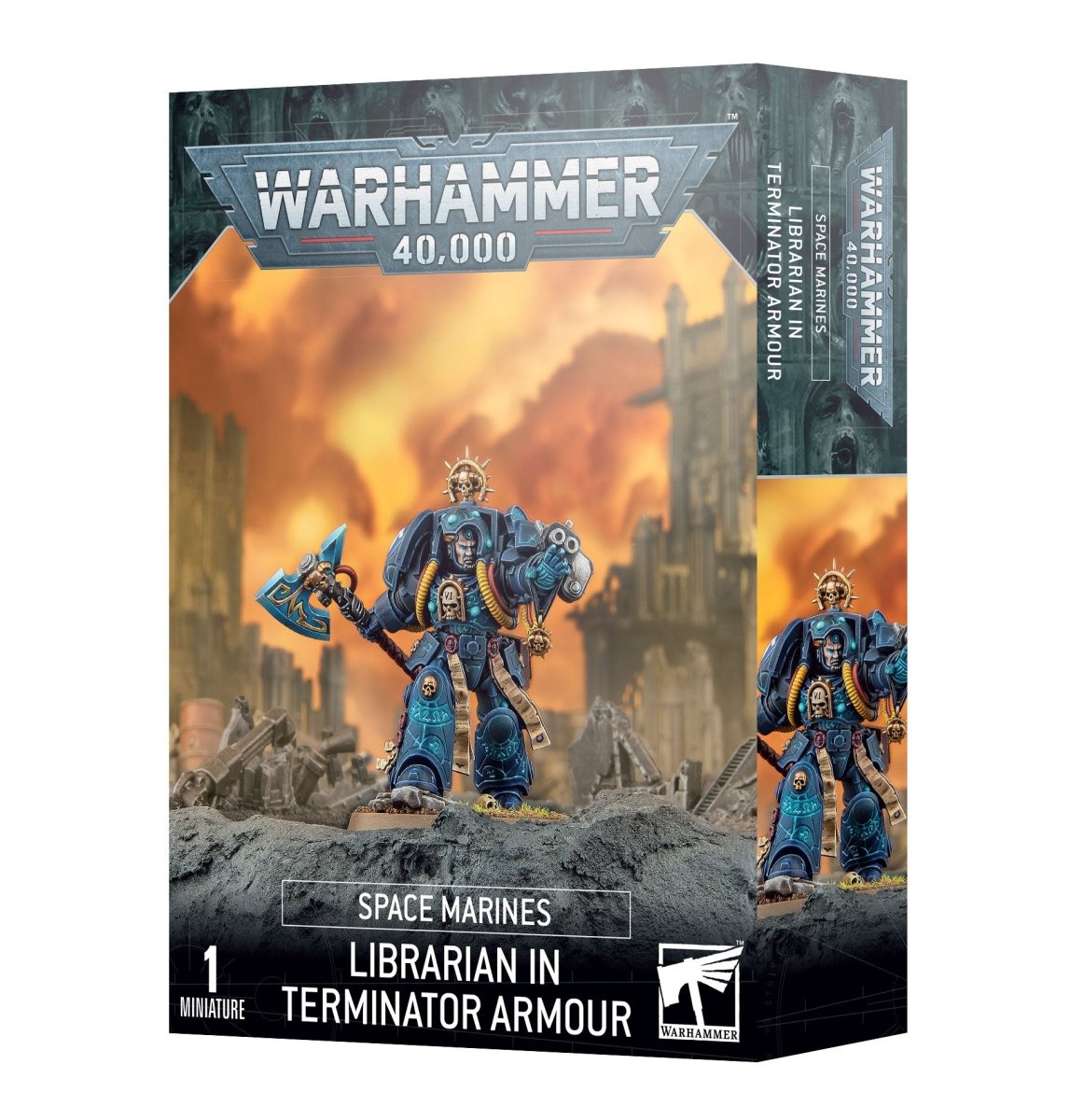 Space Marine Librarian in Terminator Armour - Loaded Dice