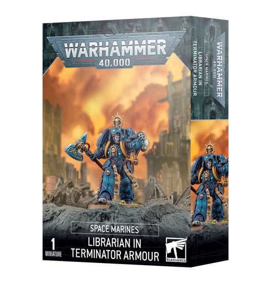 Space Marine Librarian in Terminator Armour - Loaded Dice