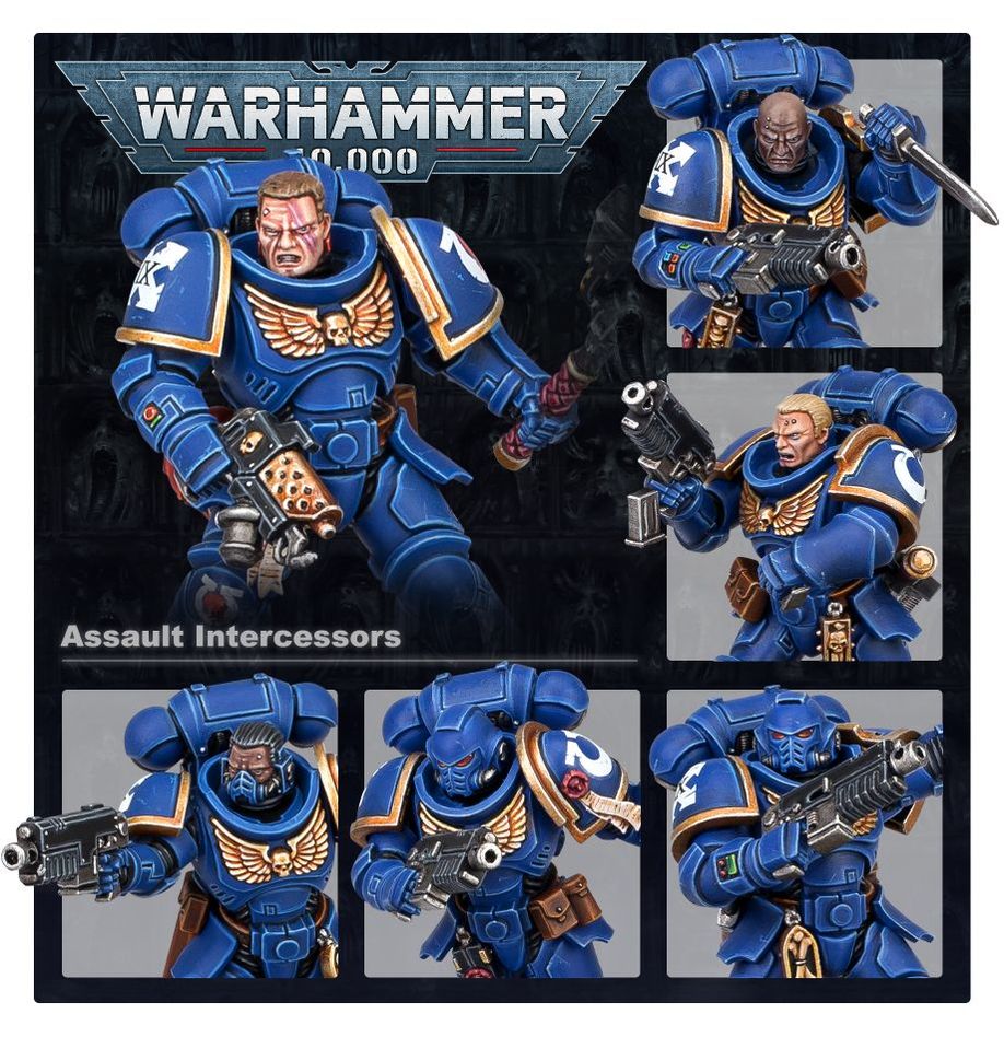 Space Marines: Assault Intercessors - Loaded Dice