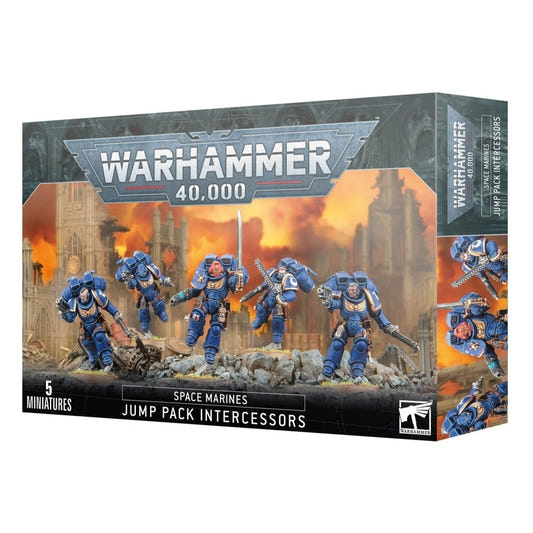 Space Marines: Jump Pack Intercessors - Loaded Dice