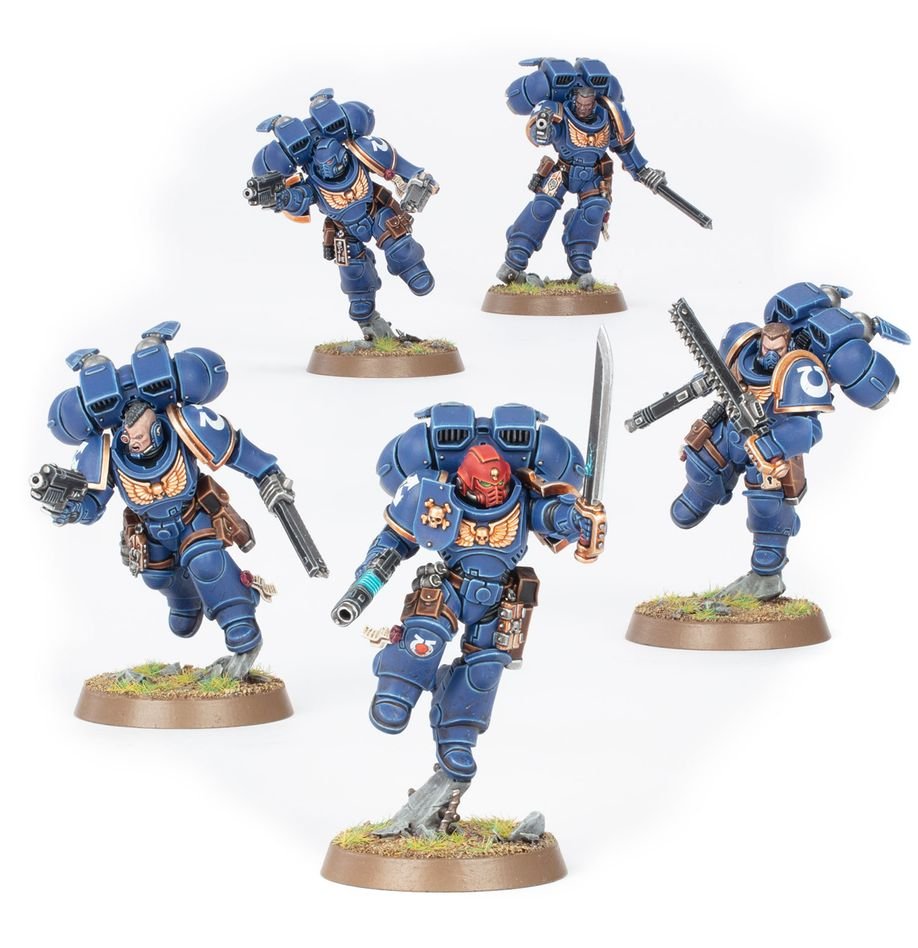 Space Marines: Jump Pack Intercessors - Loaded Dice