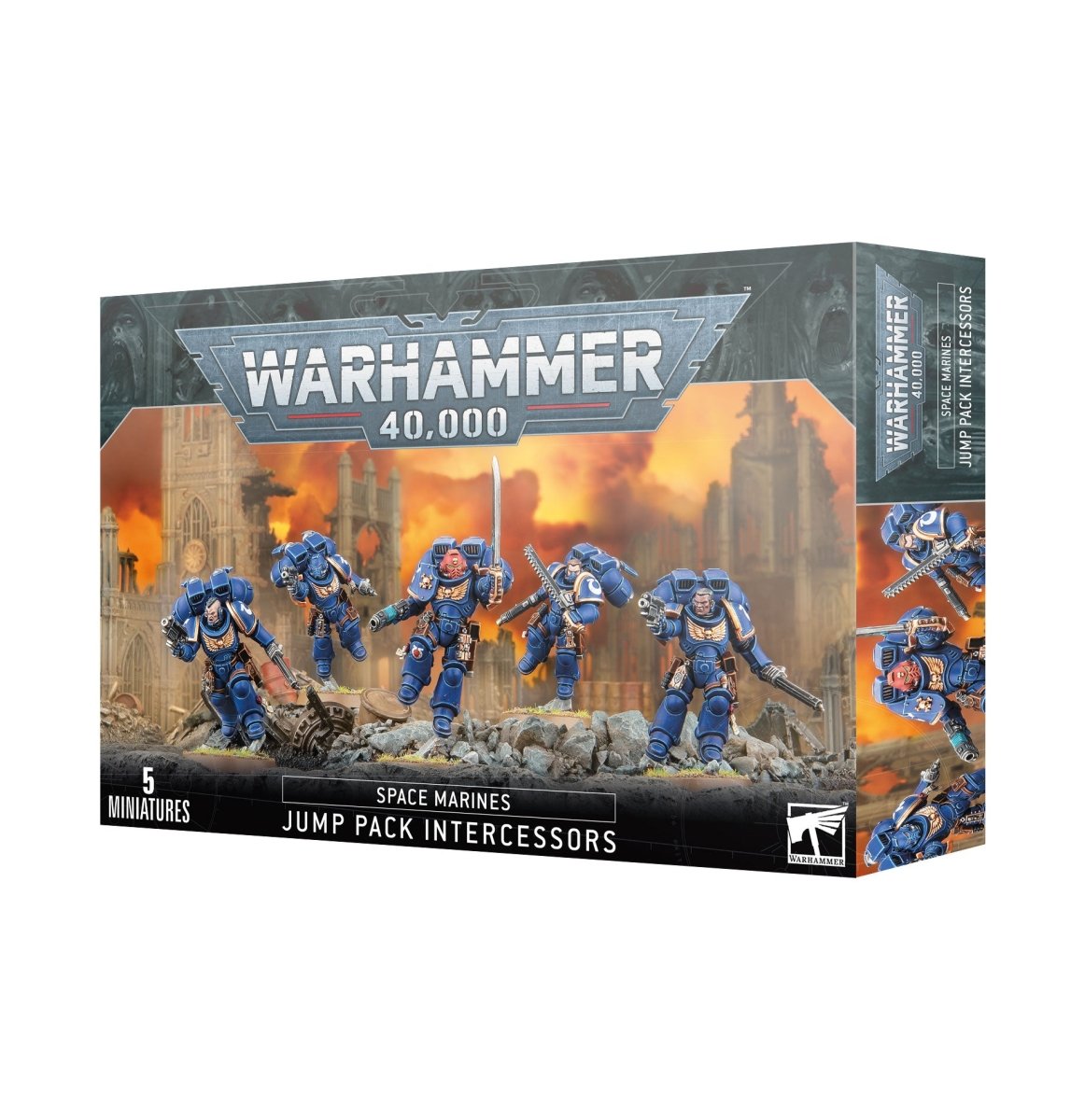Space Marines: Assault Intercessors with Jump Packs - Loaded Dice