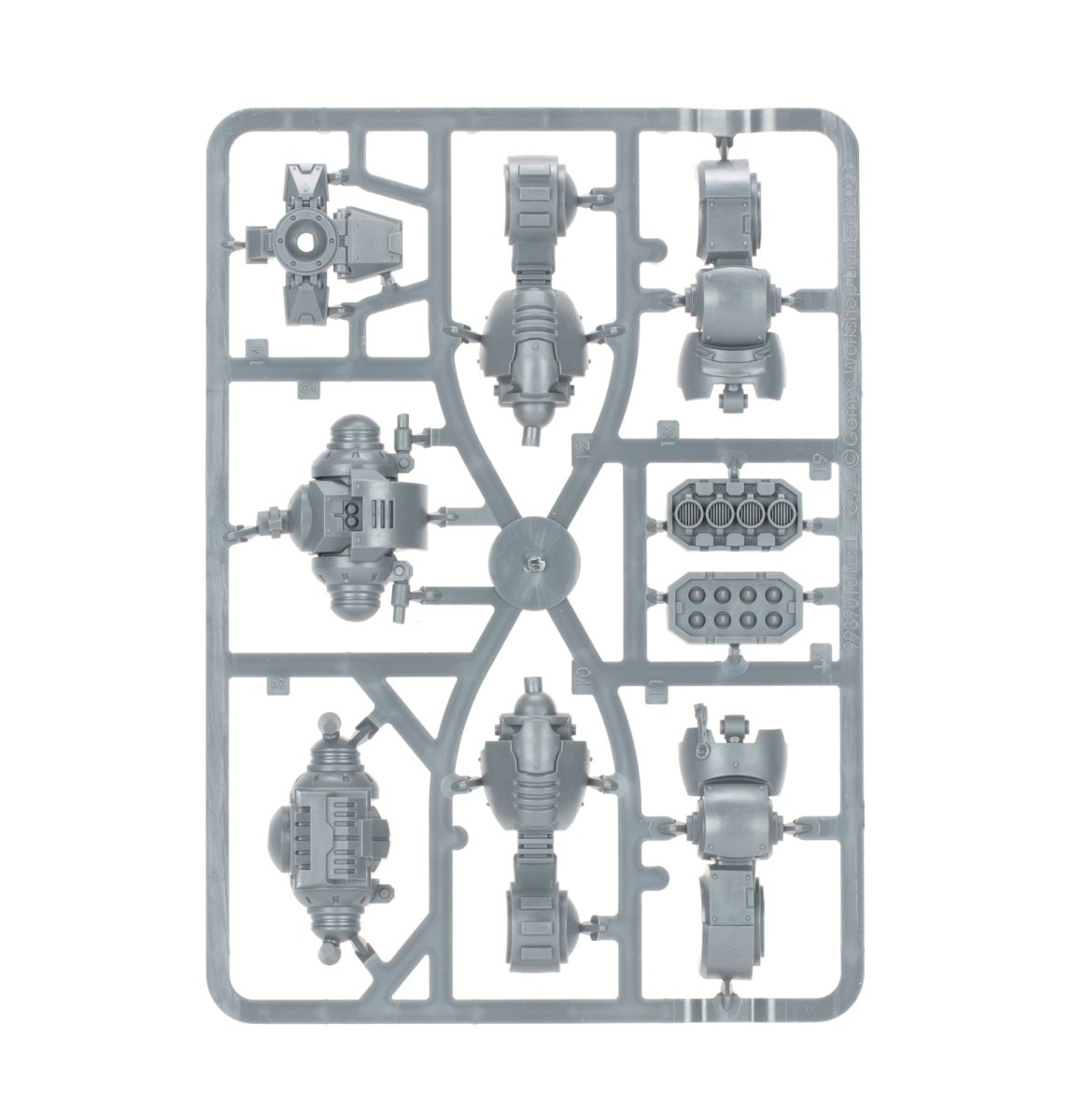 Space Marines: Ballistus Dreadnought sprue contents - Loaded Dice