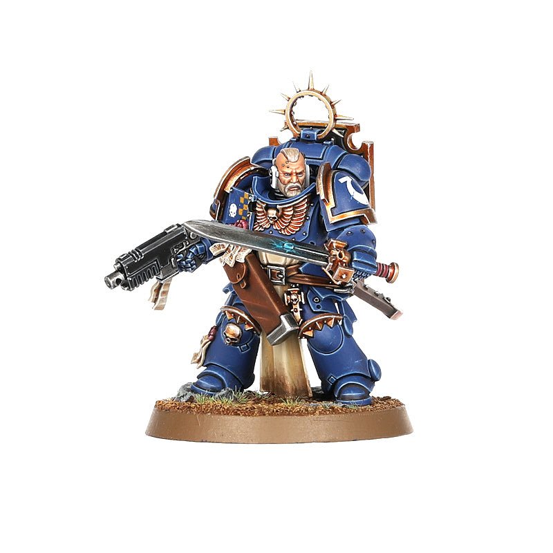 Space Marines: Bladeguard Veterans painted miniature - Loaded Dice