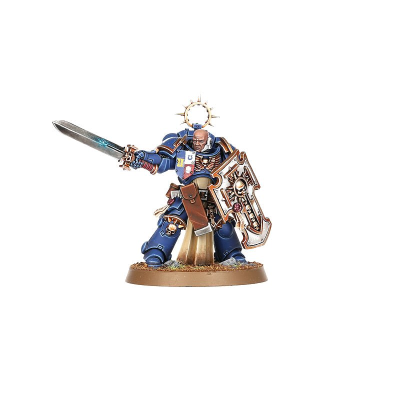 Space Marines: Bladeguard Veterans painted miniature - Loaded Dice