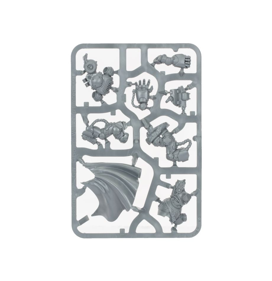 Space Marines: Captain in Gravis Armour sprue contents - Loaded Dice