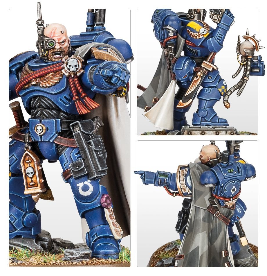 Space Marines: Captain in Phobos Armour - Loaded Dice
