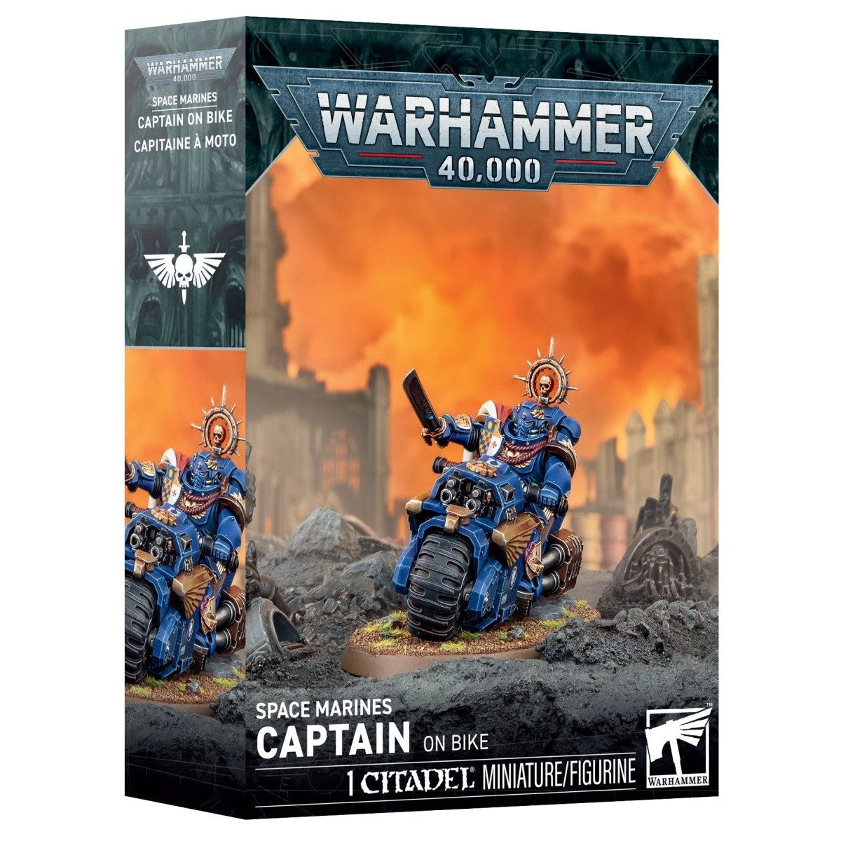 GW 48-113 — Space Marines: Captain on Bike