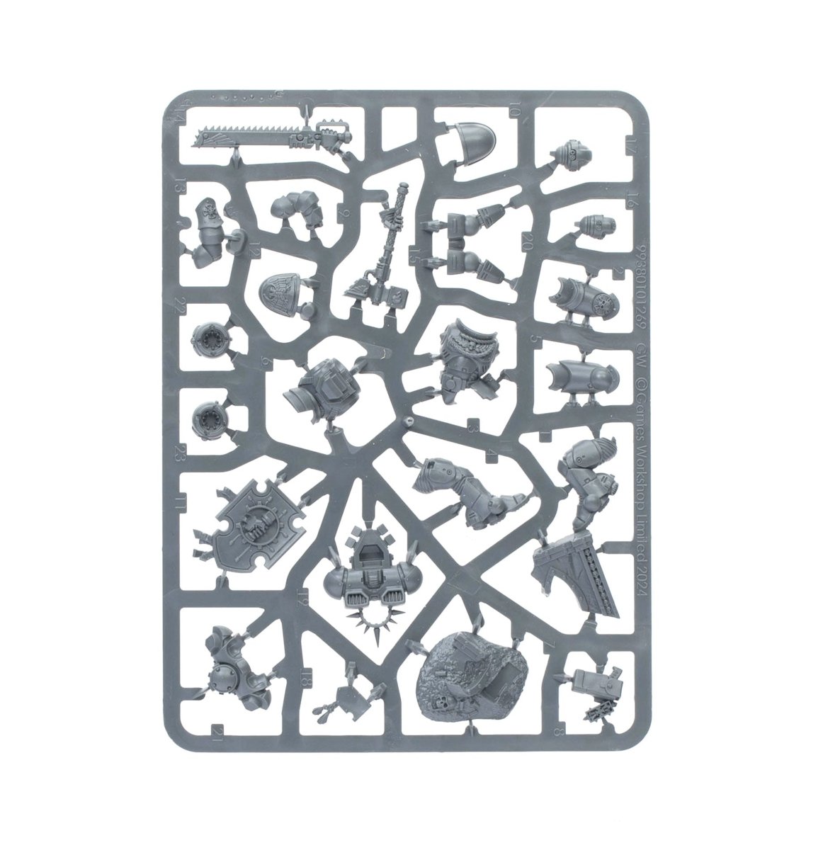 Space Marines: Captain with Jump Pack & Relic Shield - Loaded Dice