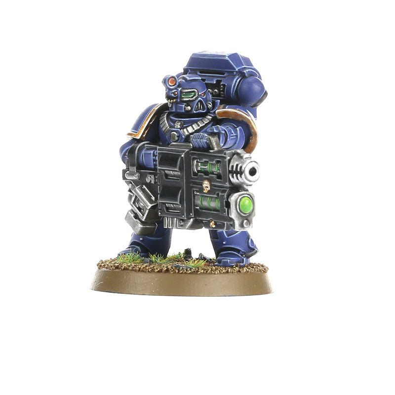 Space Marines: Devastator Squad painted miniature - Loaded Dice