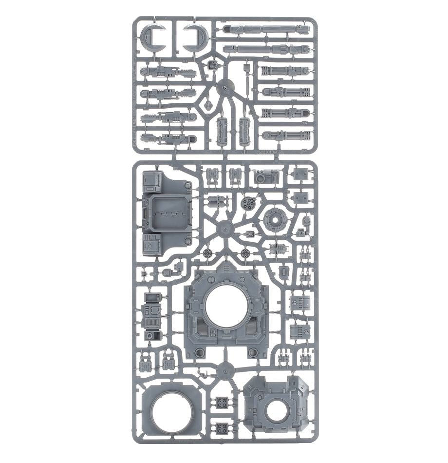 Games Workshop Space Marines Gladiator unpainted plastic sprue, frame 3 of 3